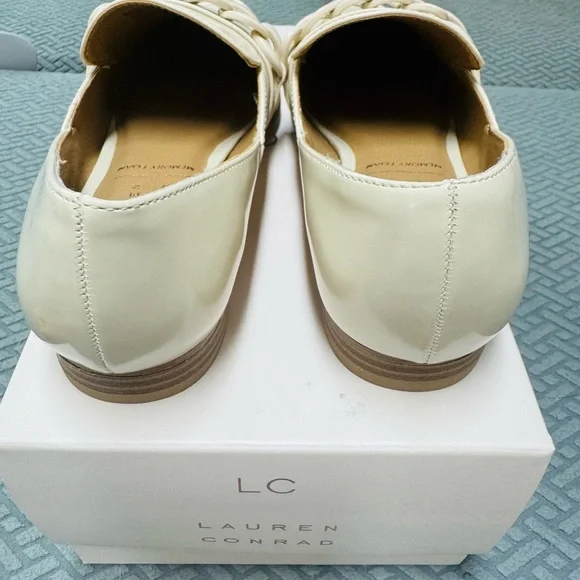 LC Lauren Conrad Demii chain women's loafers - Picture 8 of 12